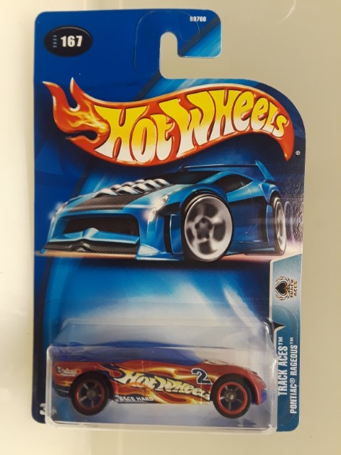 2004 Hot Wheels Track Aces Pontiac Rageous #167